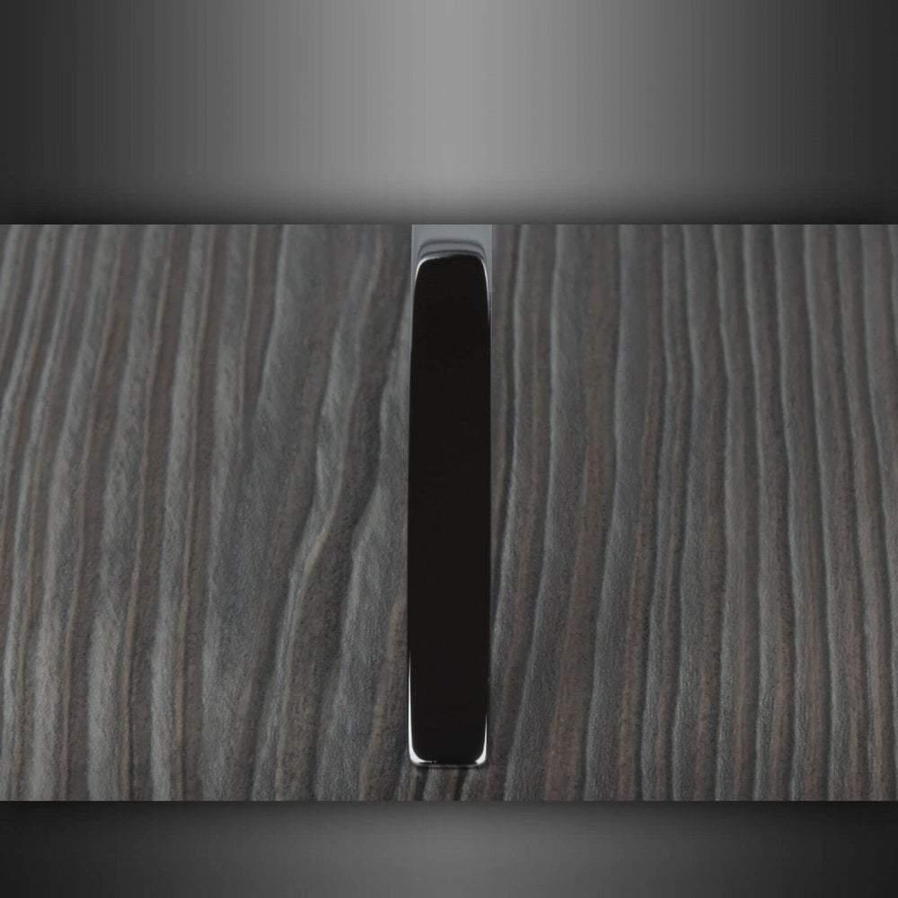 Polished Chrome Cupboard & Drawer Handle – M4TEC Dunnet B7 - Bedrooms Plus