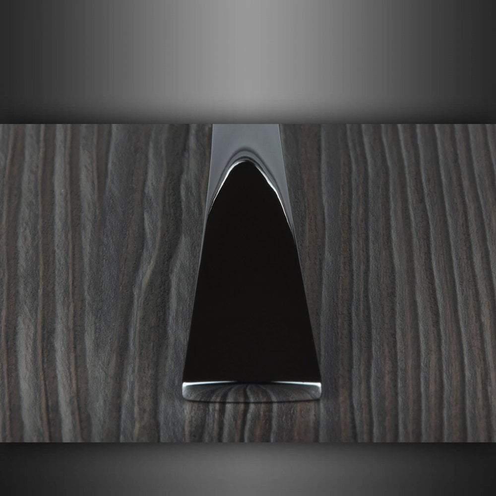 Polished Chrome Tapered Cabinet & Cupboard Handle – M4TEC Elgin D6 - Bedrooms Plus