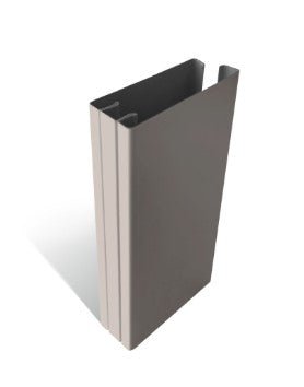 Shaker Cashmere Wood Sliding Door Wardrobe Kit 2 Panel - Bedrooms Plus