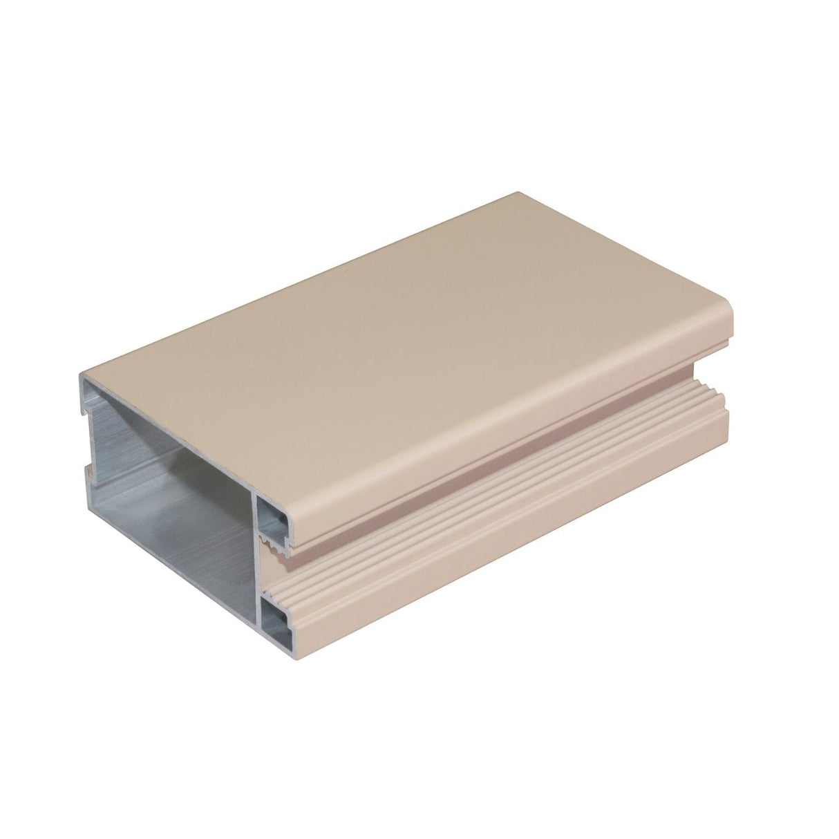 Shaker Mirror Sliding Door Wardrobe Kit 3 Panel with Luxe Cashmere Frame - Bedrooms Plus