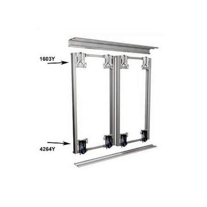 SpacePro Stanley/Acme Sliding Wardrobe Door Top Guide 17 - 1603Y - 002 - Bedrooms Plus