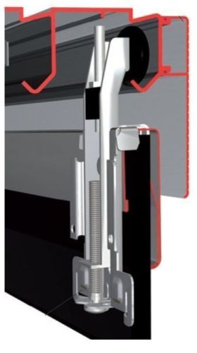 SpacePro (Stanley/Acme) Sliding Wardrobe Door Top Guide 17 - 4052 - 000 Replacement Part - Bedrooms Plus