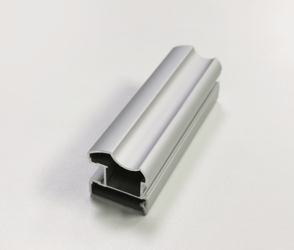 Supreme Satin Silver Frame with Mirror & White Glass Sliding Door Kit - 2 Doors - Bedrooms Plus