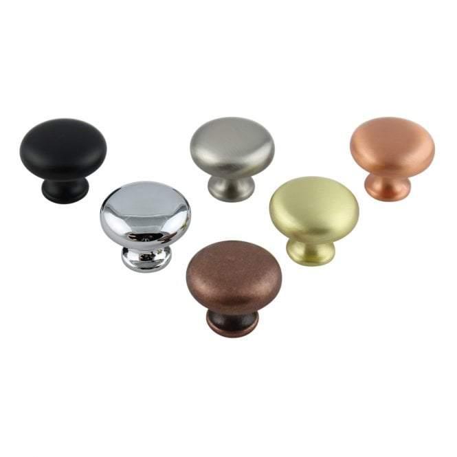 Viefé VC4 Cupboard Door Knob – Premium Zamak Cabinet, Drawer & Furniture Handle (6 Finishes) - Bedrooms Plus
