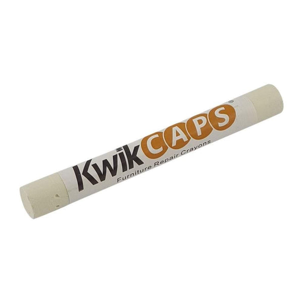 KwikCaps Furniture Soft Wax Touch Up Crayon Platinum White - Bedrooms Plus