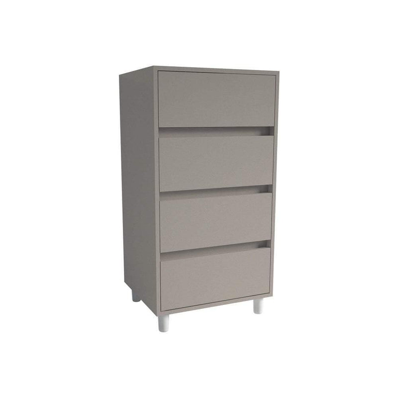 4 Drawer Tallboy Chest with Soft Close - Bedrooms Plus