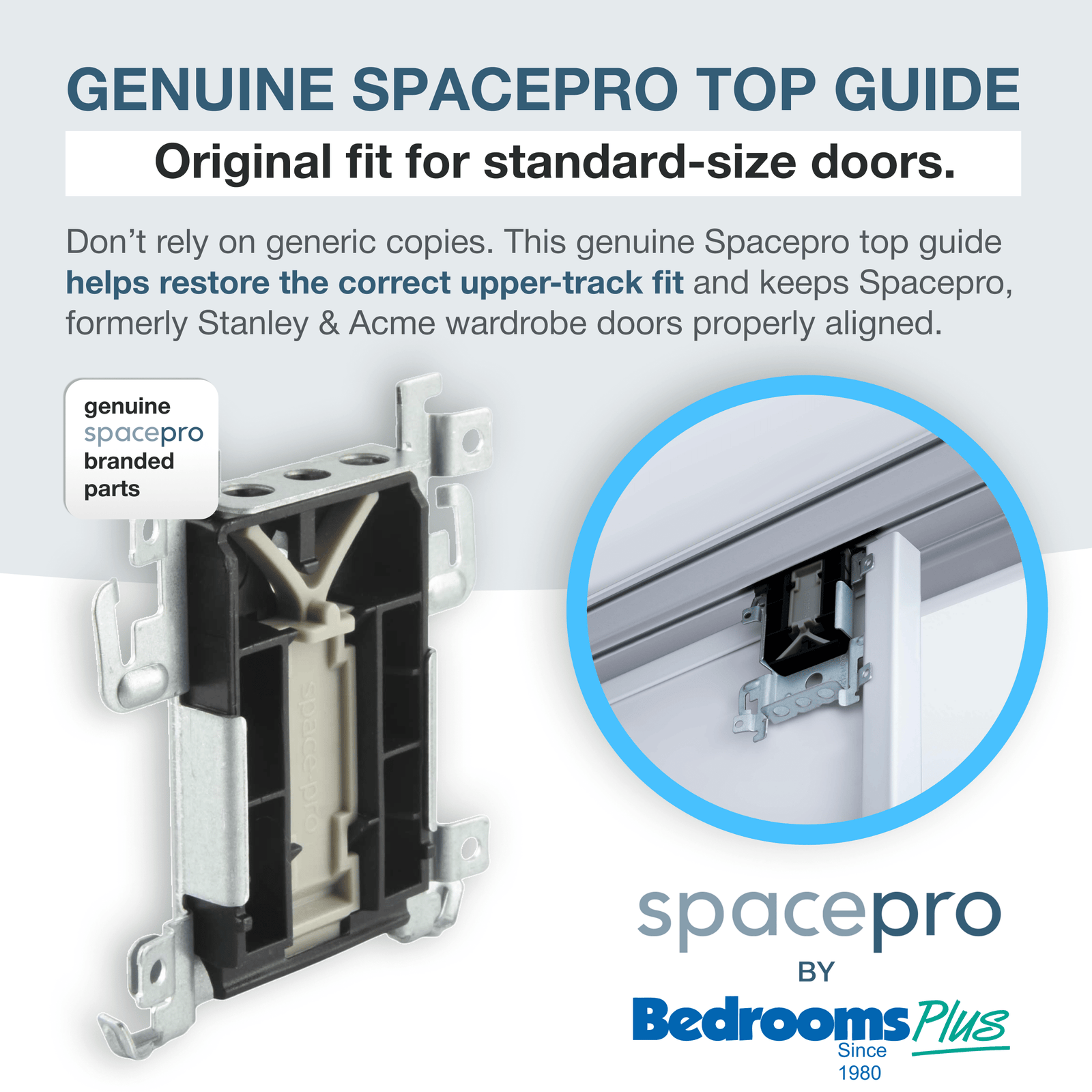 Why You Should Only Buy Genuine SpacePro & Stanley Sliding Wardrobe Door Spare Parts