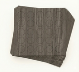 KwikCaps Self Adhesive Screw Cover Caps Brown Grey Avola (049) H1484 ST22