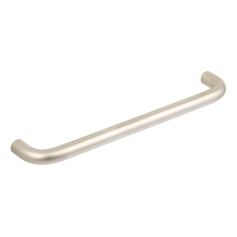 D Pull Handle, Steel, Ø 10 mm, Fixing Centres 128mm | CLEARANCE