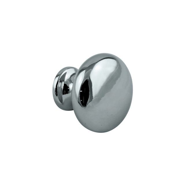 135 x NEW Chrome Kitchen Cabinet Knobs - BULK JOB LOT | CLEARANCE - Bedrooms Plus