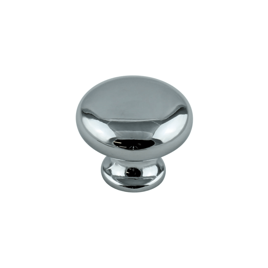 135 x NEW Chrome Kitchen Cabinet Knobs - BULK JOB LOT | CLEARANCE - Bedrooms Plus