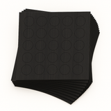 KwikCaps Self Adhesive Screw Cover Caps - Red-Brown Highland Oak (140) H3362 ST9