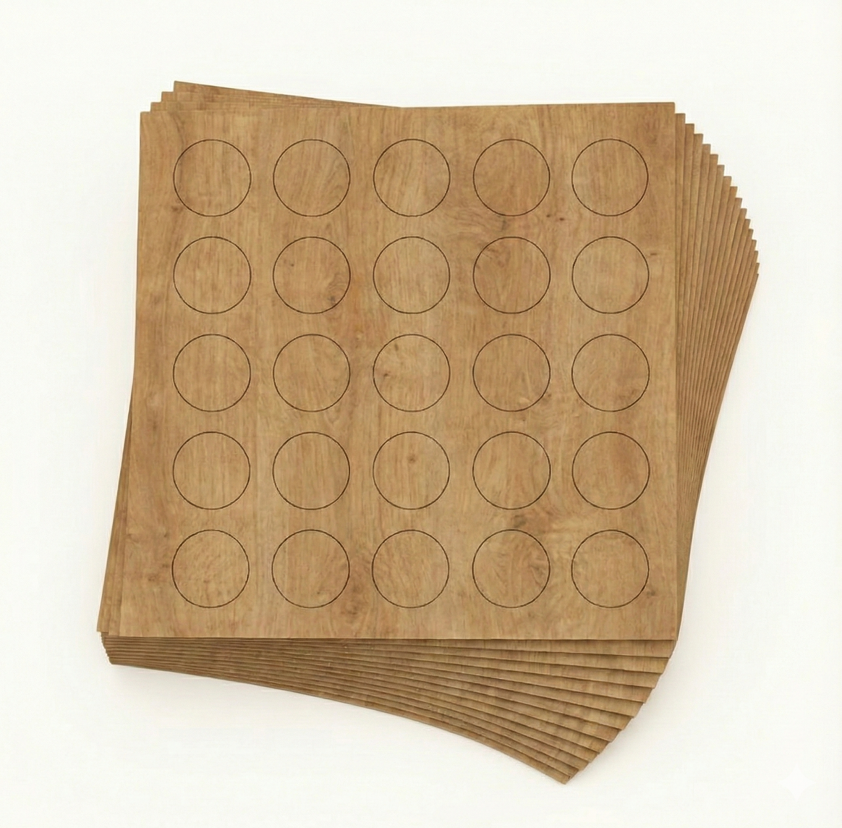 KwikCaps Self Adhesive Screw Cover Caps - Natural Hamilton Oak / Honey Castello Oak (151) H3303 ST10