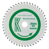 160mm x 20mm x 1.8mm HKC 48 Tooth Track Circular Saw Blade - 2103 - Bedrooms Plus
