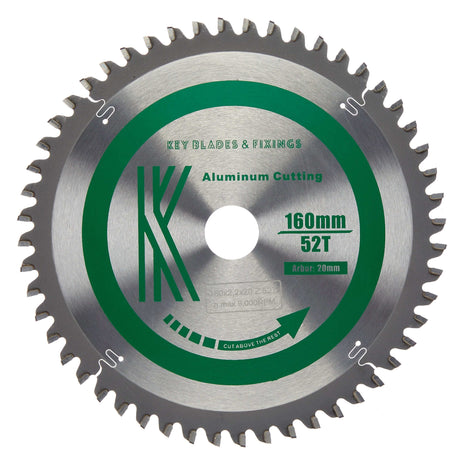 160mm x 20mm x 2.2mm (Ali) 52T TCG Neg Rake Track Saw Blade - 2205 - Bedrooms Plus