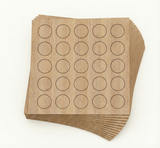 Cache-vis autocollants KwikCaps - Chêne Gladstone sablé / Chêne Cuneo blanchi (175) H3309 ST32 / H3311 TM28