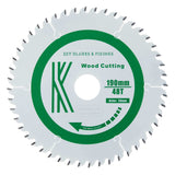 190mm x 30/20mm x 2.4mm 48 Tooth ATB Circular Saw Blade - 4203 - Bedrooms Plus