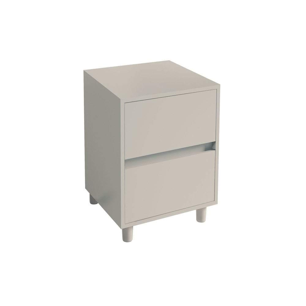 2 Drawer Soft Close Bedside Unit - Bedrooms Plus