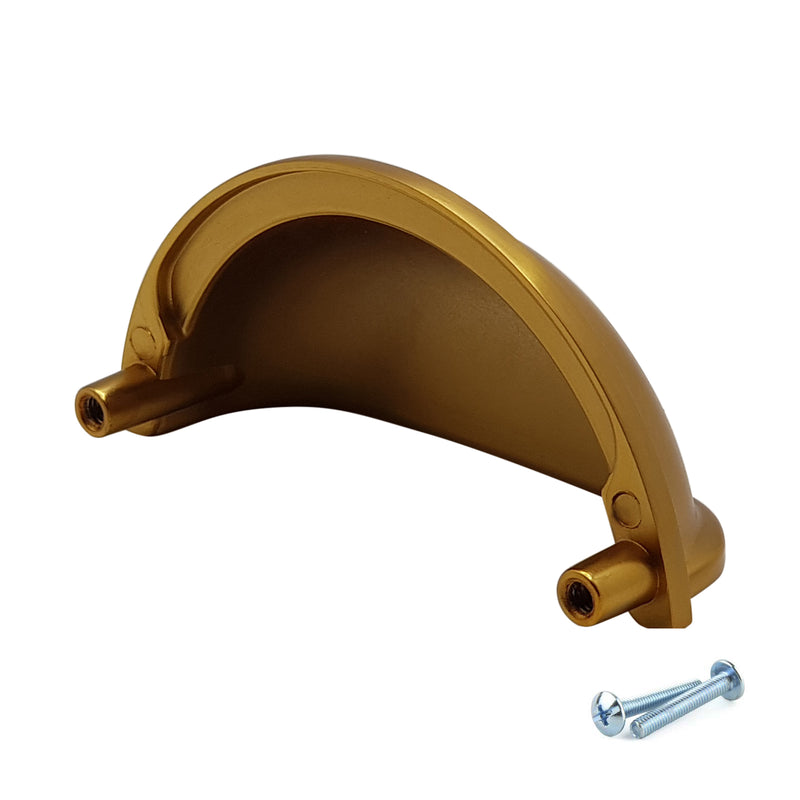 M4TEC Brushed Brass Cup Handle: VD7 series