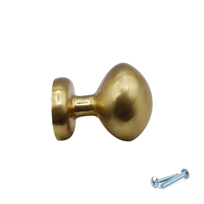 M4TEC Knob Handle Brushed Brass VF9 Series