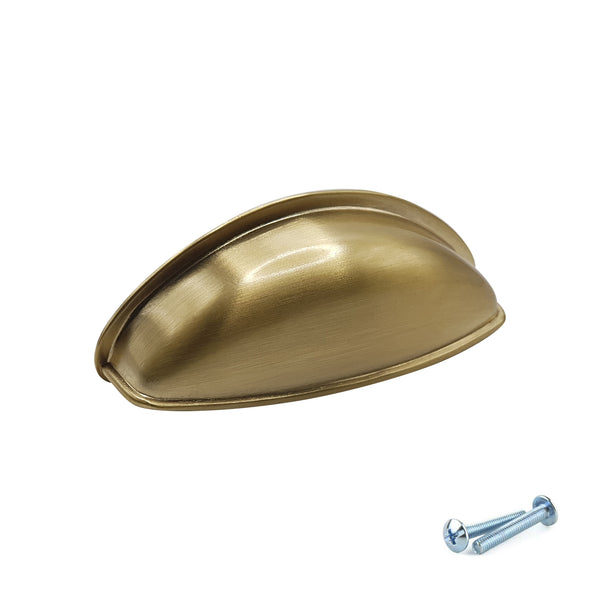 M4TEC Cup Handle Brushed Brass VG3 Series