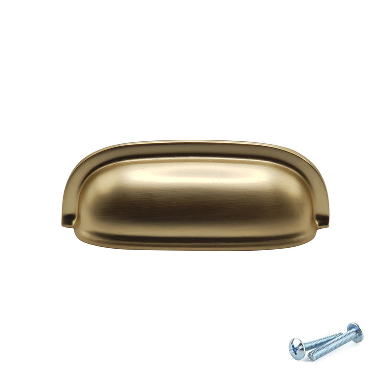 M4TEC Cup Handle Brushed Brass VG5 Series