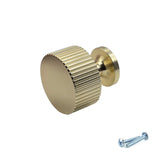 M4TEC Interior Kitchen Cabinet Door Knobs Cupboards Drawers Bedroom Furniture Pull Handles Anodised Gold Brass. VI9 series: 28 mm