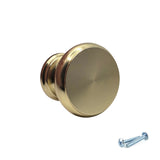 M4TEC Interior Kitchen Cabinet Door Knobs Cupboards Drawers Bedroom Furniture Pull Handles Anodised Gold Brass. VI3 series