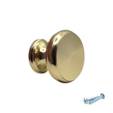 M4TEC Interior Kitchen Cabinet Door Knobs Cupboards Drawers Bedroom Furniture Pull Handles Anodised Gold Brass. VI3 series