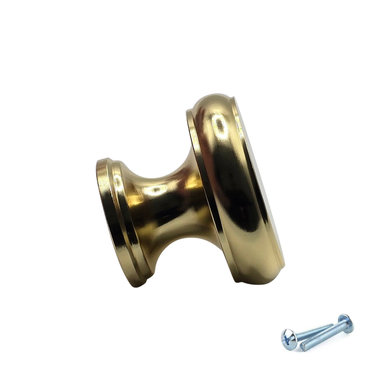 M4TEC Interior Kitchen Cabinet Door Knobs Cupboards Drawers Bedroom Furniture Pull Handles Anodised Gold Brass. VI3 series