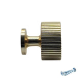 M4TEC Interior Kitchen Cabinet Door Knobs Cupboards Drawers Bedroom Furniture Pull Handles Anodised Gold Brass. VI9 series: 28 mm