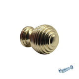 M4TEC Interior Kitchen Cabinet Door Knobs Cupboards Drawers Bedroom Furniture Pull Handles Anodised Gold Brass. VI5 series: 24 mm