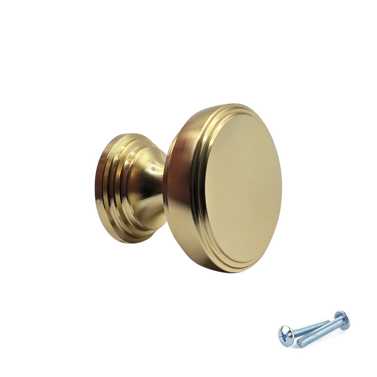 M4TEC Interior Kitchen Cabinet Door Knobs Cupboards Drawers Bedroom Furniture Pull Handles Anodised Gold Brass. VJ4 series: 29 mm