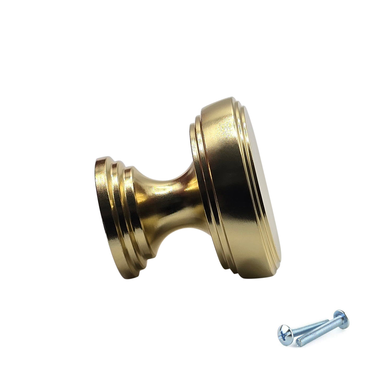 M4TEC Interior Kitchen Cabinet Door Knobs Cupboards Drawers Bedroom Furniture Pull Handles Anodised Gold Brass. VJ4 series: 29 mm