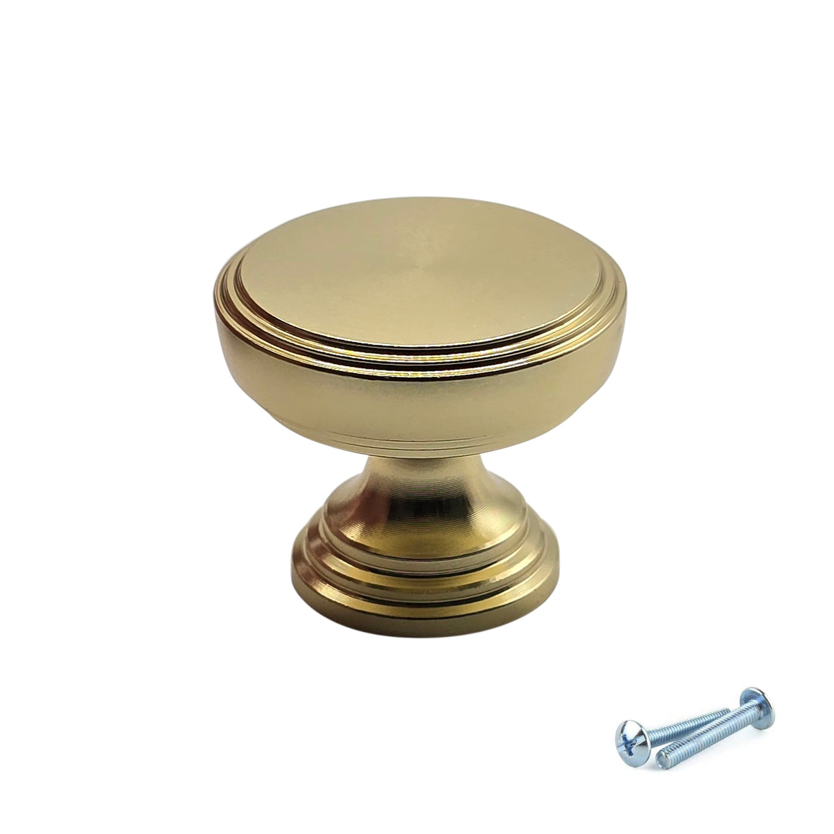 M4TEC Interior Kitchen Cabinet Door Knobs Cupboards Drawers Bedroom Furniture Pull Handles Anodised Gold Brass. VJ4 series: 29 mm