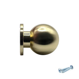 M4TEC Interior Kitchen Cabinet Door Knobs Cupboards Drawers Bedroom Furniture Pull Handles Anodised Gold Brass. VI7 series: 25 mm
