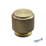 M4TEC Interior Kitchen Cabinet Door Knobs Cupboards Drawers Bedroom Furniture Pull Handles Anodised Gold Brass. VI6 series: 25 mm