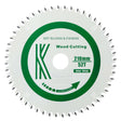 210mm x 30mm x 2.4mm 52 Tooth Track/Circular Circular Saw Blade - 2402 - Bedrooms Plus