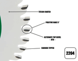 160mm x 20mm x 2.2mm 48 Tooth Track/Circular Saw Blade - 2204