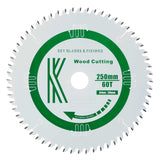 250mm x 30mm x 3.0mm 60 Tooth ATB Circular Saw Blade - 6102 - Bedrooms Plus
