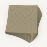 KwikCaps Self Adhesive Screw Cover Caps - Dakar Grey (306) U717 ST9