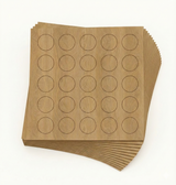 KwikCaps Cache-vis auto-adhésifs - Chêne Finsa Lissa Mesura / Chêne corbridge naturel Egger H3395 (316)