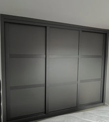 Bedrooms Plus sliding wardrobe doors installed by C.O Interiors
