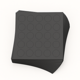 Kwikcaps Self Adhesive Screw Cover Caps - Graphite Grey (381) U961 ST7