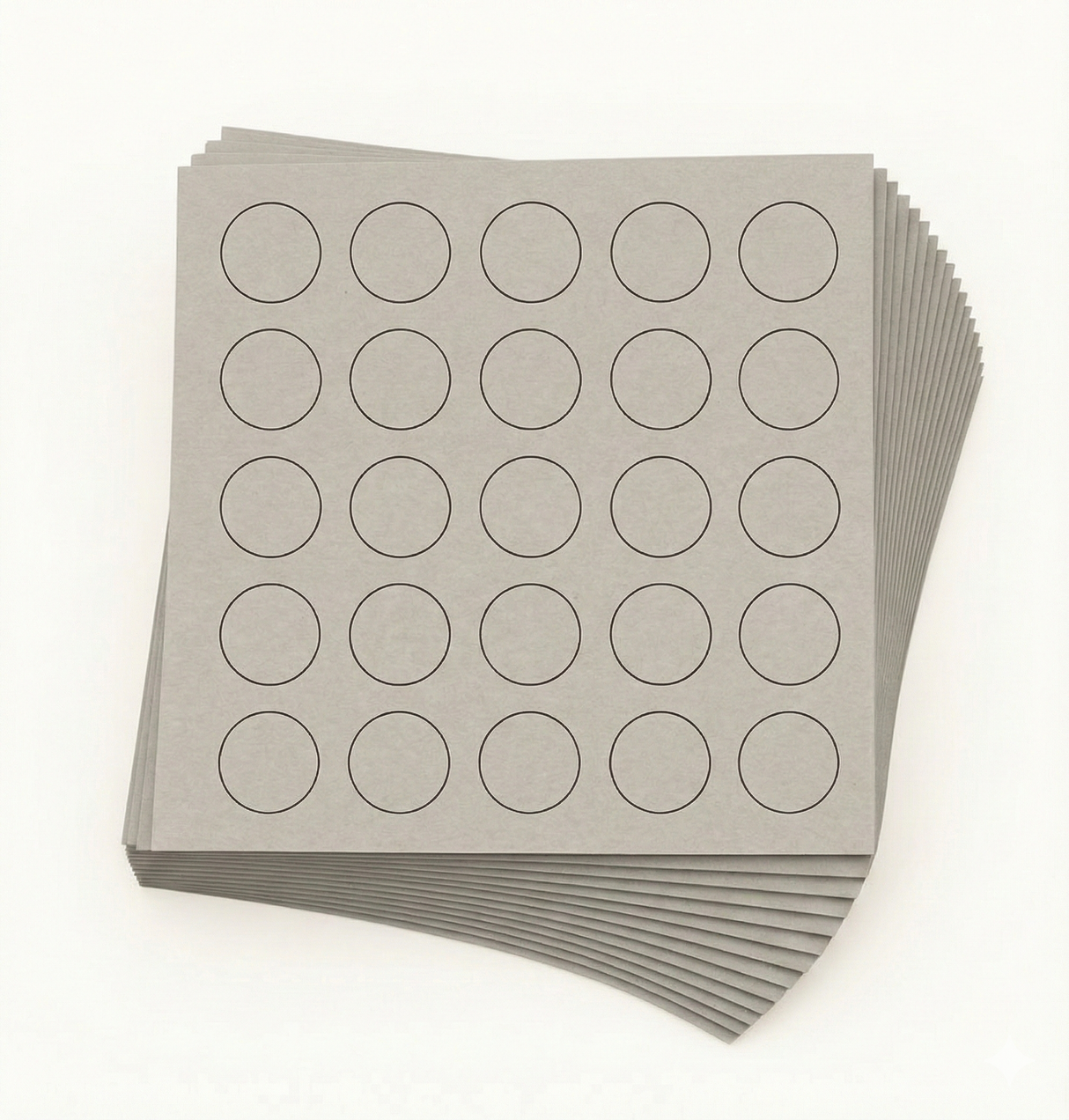 KwikCaps Self Adhesive Screw Cover Caps - Grey Textile (426) F417 ST10