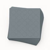 KwikCaps Self Adhesive Screw Cover Caps - Monument Grey (616) U780 ST9