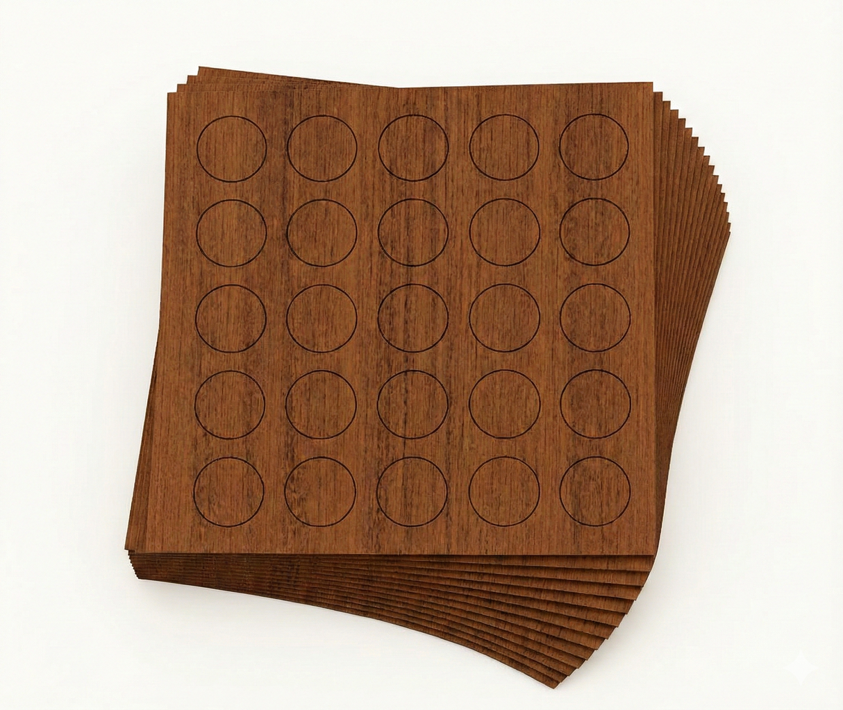 KwikCaps Self Adhesive Screw Cover Caps - Antique Cherry (806) CLEARANCE