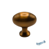 M4TEC Knob Handle Aged Brass VG8 Series