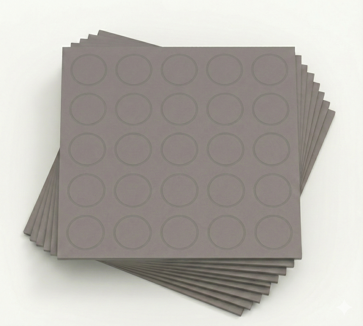 KwikCaps Self Adhesive Screw Cover Caps - Anthracite Linen (992) F433 ST10