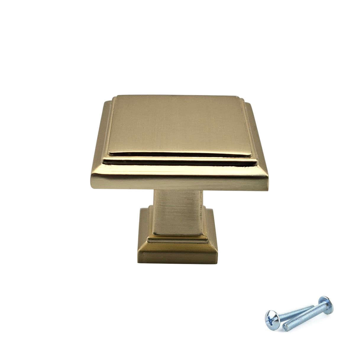 M4TEC Knob Handle Brushed Brass VH9 Series